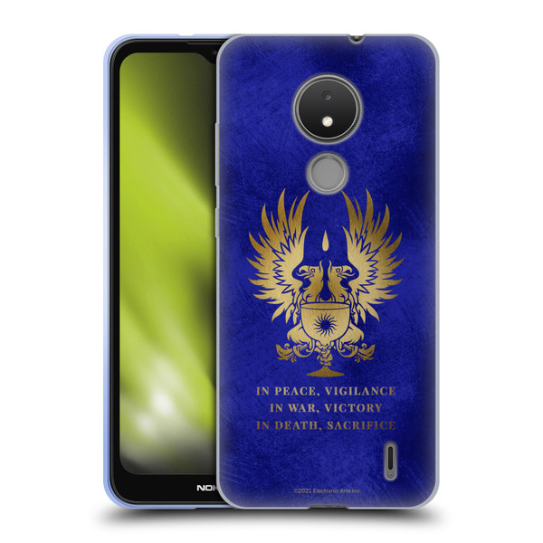 EA Bioware Dragon Age Heraldry Grey Wardens Gold Soft Gel Case for Nokia C21