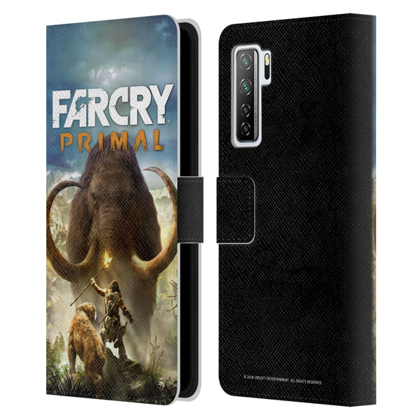 Far Cry Primal Key Art Pack Shot Leather Book Wallet Case Cover For Huawei Nova 7 SE/P40 Lite 5G