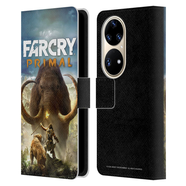 Far Cry Primal Key Art Pack Shot Leather Book Wallet Case Cover For Huawei P50 Pro