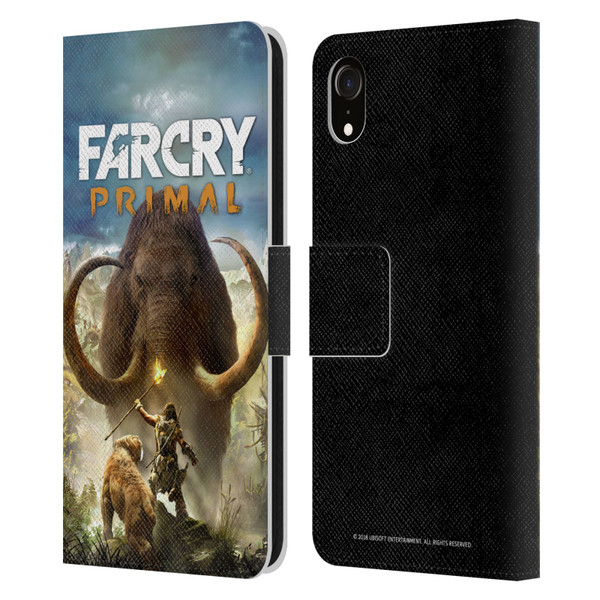 Far Cry Primal Key Art Pack Shot Leather Book Wallet Case Cover For Apple iPhone XR