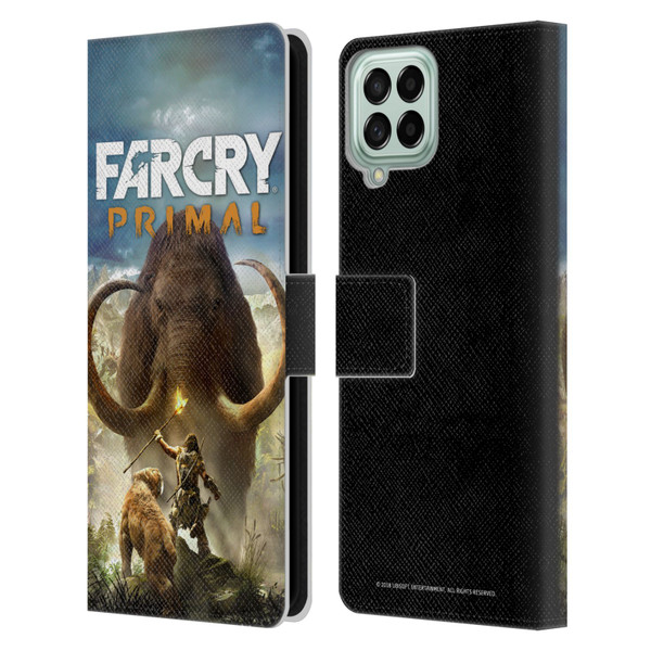 Far Cry Primal Key Art Pack Shot Leather Book Wallet Case Cover For Samsung Galaxy M33 (2022)
