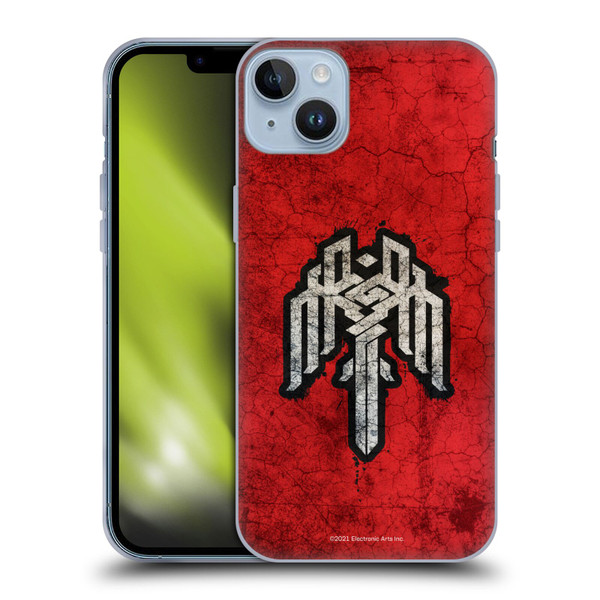 EA Bioware Dragon Age Heraldry Kirkwall Symbol Soft Gel Case for Apple iPhone 14 Plus
