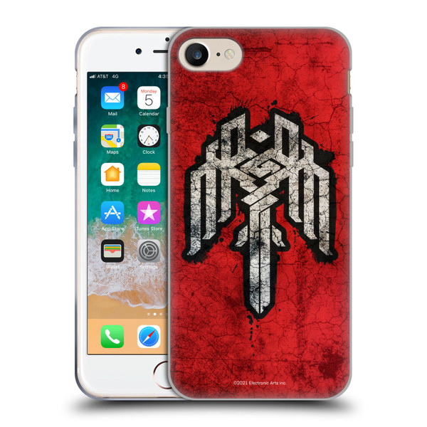 EA Bioware Dragon Age Heraldry Kirkwall Symbol Soft Gel Case for Apple iPhone 7 / 8 / SE 2020 & 2022