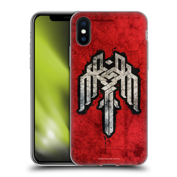 EA Bioware Dragon Age Heraldry Kirkwall Symbol Soft Gel Case for Apple iPhone X / iPhone XS