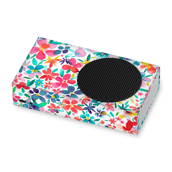 Ninola Art Mix Colorful Petals Spring Vinyl Sticker Skin Decal Cover for Microsoft Xbox Series S Console