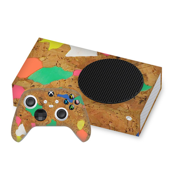 Ninola Assorted Colourful Vinyl Sticker Skin Decal Cover for Microsoft Series S Console & Controller