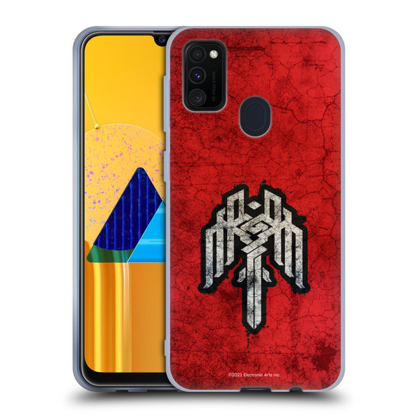 EA Bioware Dragon Age Heraldry Kirkwall Symbol Soft Gel Case for Samsung Galaxy M30s (2019)/M21 (2020)