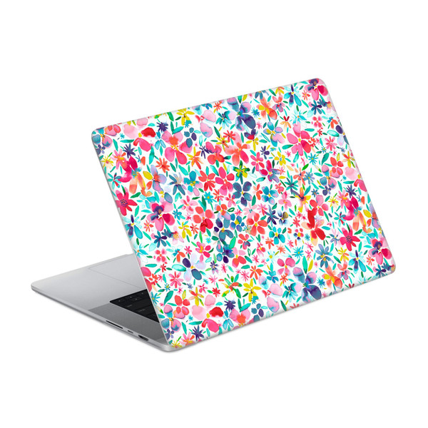Ninola Floral Colourful Petals Spring Vinyl Sticker Skin Decal Cover for Apple MacBook Pro 16" A2485