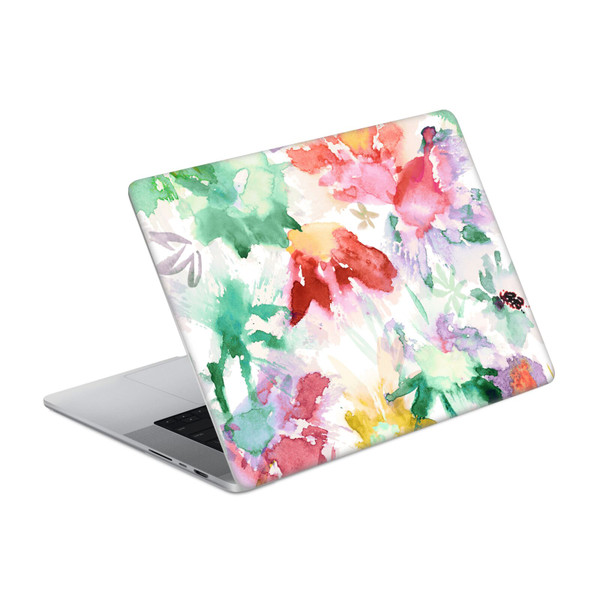 Ninola Floral Spring Memories Colour Vinyl Sticker Skin Decal Cover for Apple MacBook Pro 16" A2485