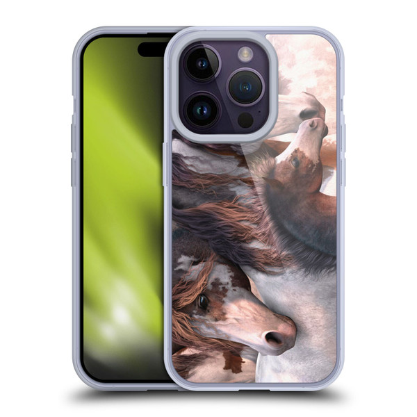 Laurie Prindle Western Stallion Generations Soft Gel Case for Apple iPhone 14 Pro