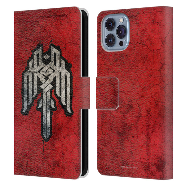 EA Bioware Dragon Age Heraldry Kirkwall Symbol Leather Book Wallet Case Cover For Apple iPhone 14