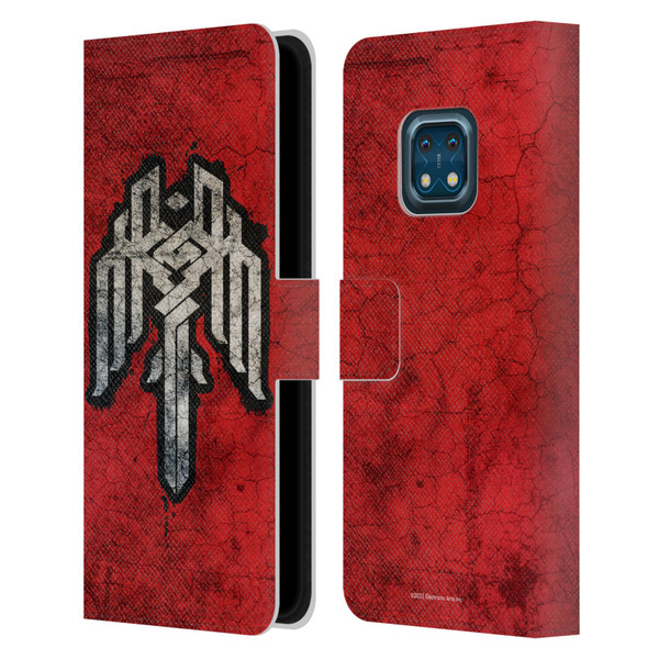 EA Bioware Dragon Age Heraldry Kirkwall Symbol Leather Book Wallet Case Cover For Nokia XR20