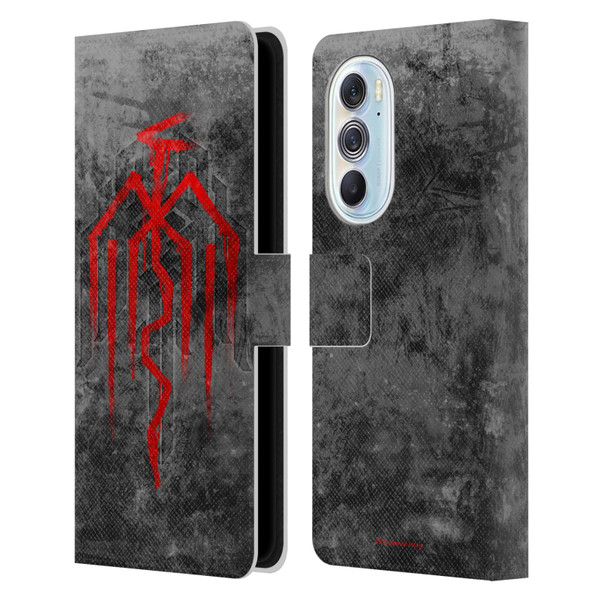 EA Bioware Dragon Age Heraldry City Of Chains Symbol Leather Book Wallet Case Cover For Motorola Edge X30