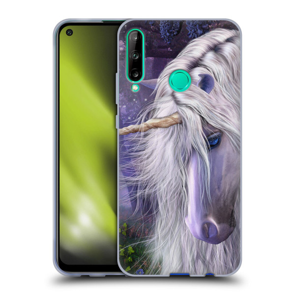 Laurie Prindle Fantasy Horse Moonlight Serenade Unicorn Soft Gel Case for Huawei P40 lite E