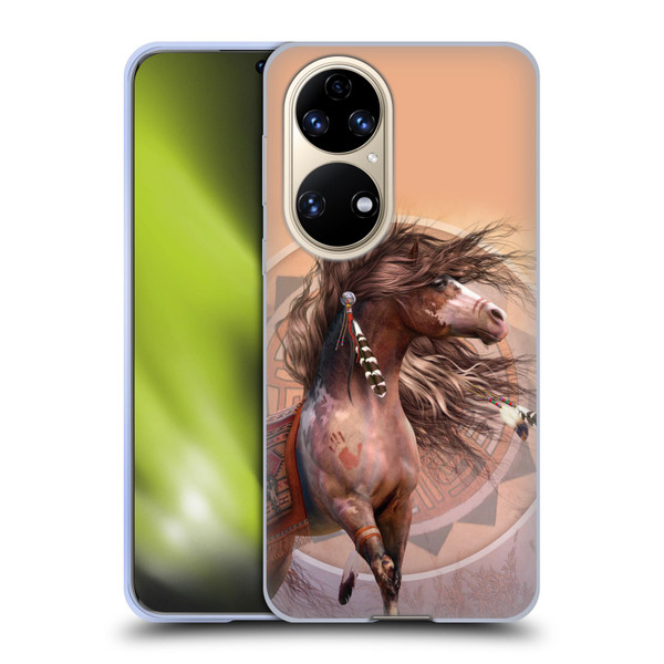 Laurie Prindle Fantasy Horse Spirit Warrior Soft Gel Case for Huawei P50