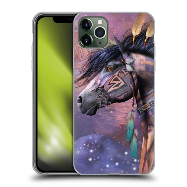 Laurie Prindle Fantasy Horse Native American Shaman Soft Gel Case for Apple iPhone 11 Pro Max