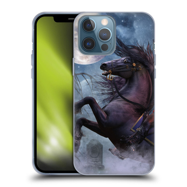 Laurie Prindle Fantasy Horse Sleepy Hollow Warrior Soft Gel Case for Apple iPhone 13 Pro Max