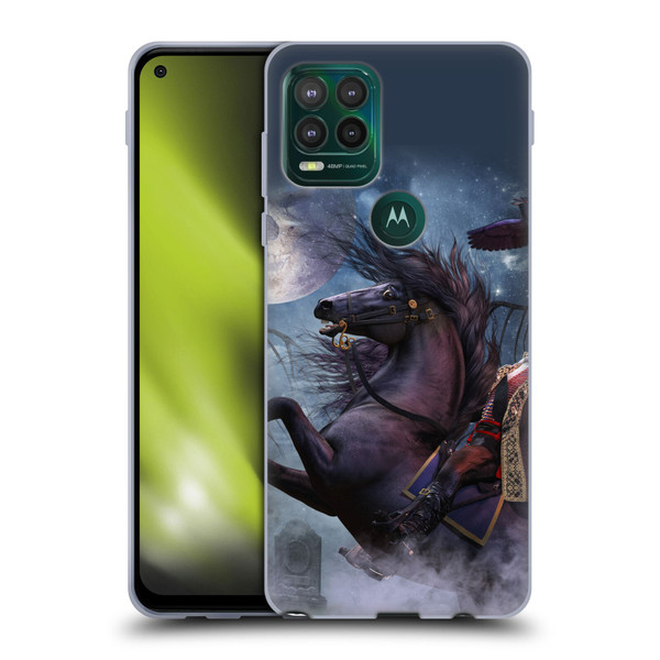 Laurie Prindle Fantasy Horse Sleepy Hollow Warrior Soft Gel Case for Motorola Moto G Stylus 5G 2021