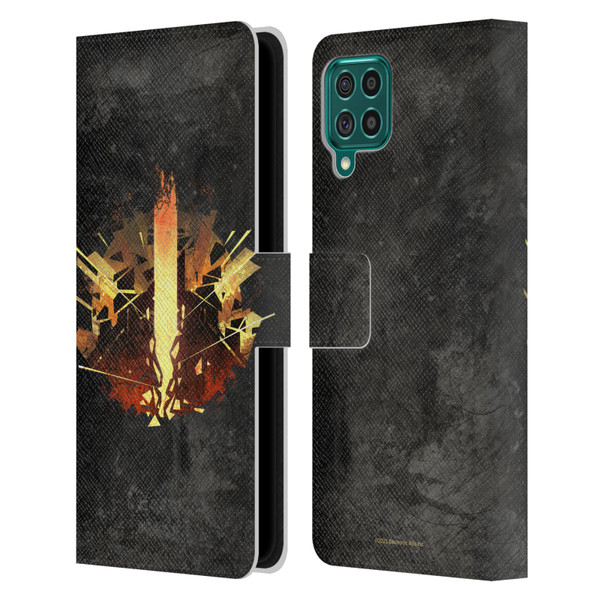 EA Bioware Dragon Age Heraldry Chantry Leather Book Wallet Case Cover For Samsung Galaxy F62 (2021)