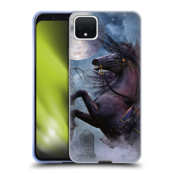 Laurie Prindle Fantasy Horse Sleepy Hollow Warrior Soft Gel Case for Google Pixel 4 XL