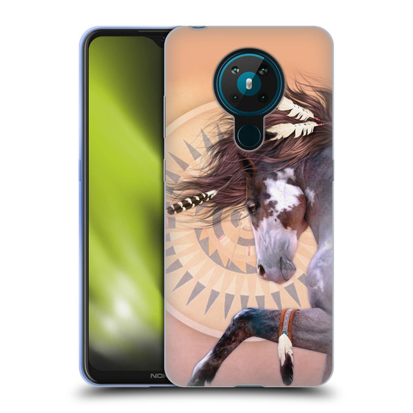 Laurie Prindle Fantasy Horse Native Spirit Soft Gel Case for Nokia 5.3