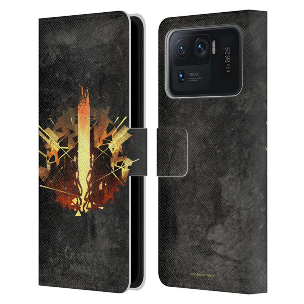 EA Bioware Dragon Age Heraldry Chantry Leather Book Wallet Case Cover For Xiaomi Mi 11 Ultra