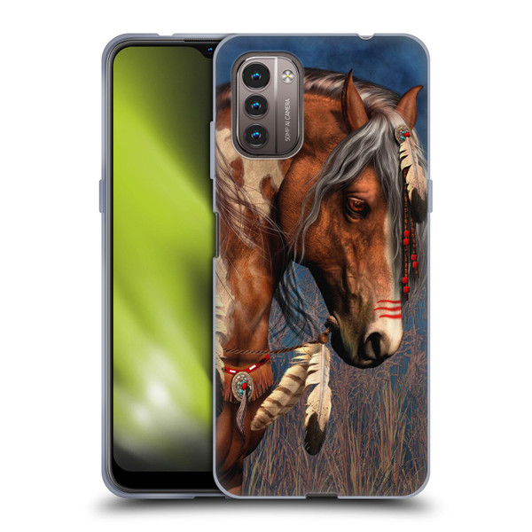Laurie Prindle Fantasy Horse Native American War Pony Soft Gel Case for Nokia G11 / G21