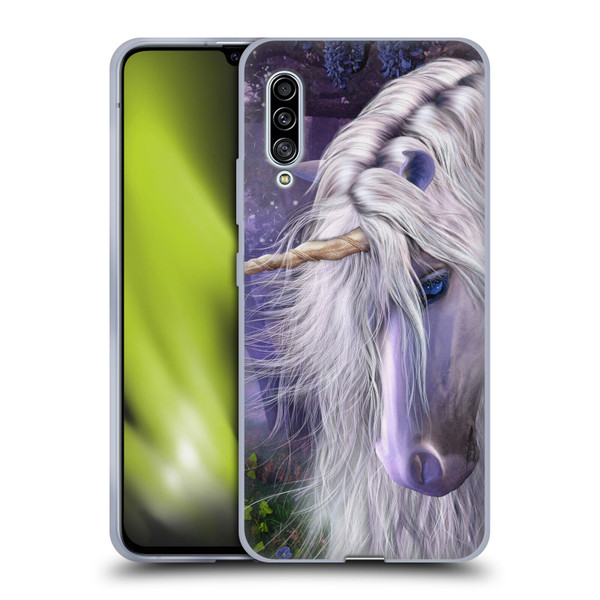 Laurie Prindle Fantasy Horse Moonlight Serenade Unicorn Soft Gel Case for Samsung Galaxy A90 5G (2019)