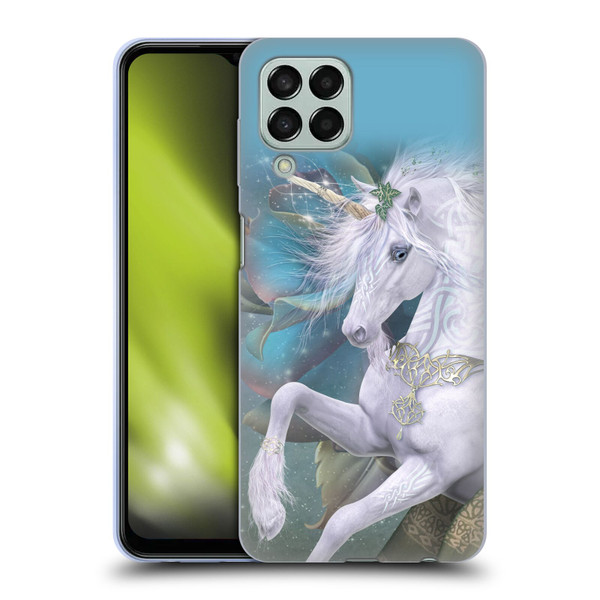 Laurie Prindle Fantasy Horse Kieran Unicorn Soft Gel Case for Samsung Galaxy M33 (2022)