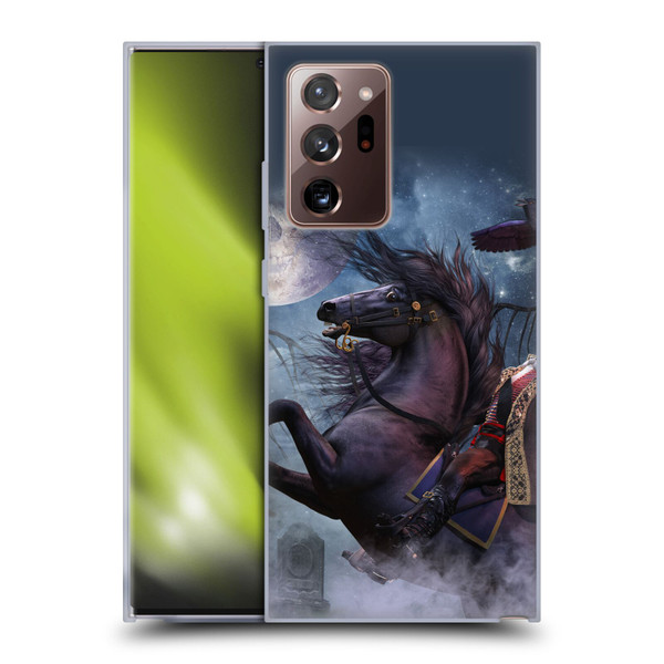 Laurie Prindle Fantasy Horse Sleepy Hollow Warrior Soft Gel Case for Samsung Galaxy Note20 Ultra / 5G