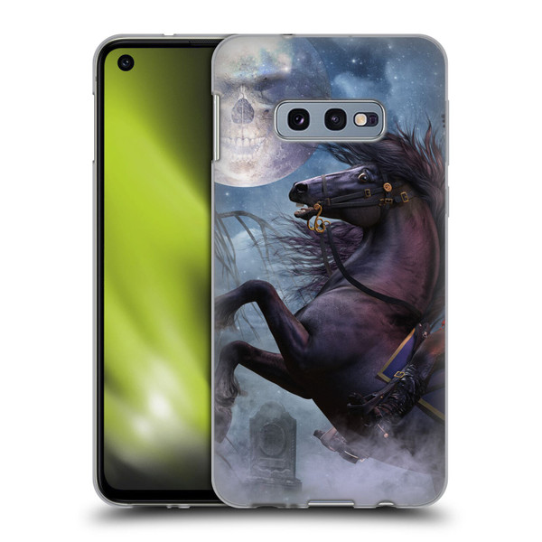 Laurie Prindle Fantasy Horse Sleepy Hollow Warrior Soft Gel Case for Samsung Galaxy S10e