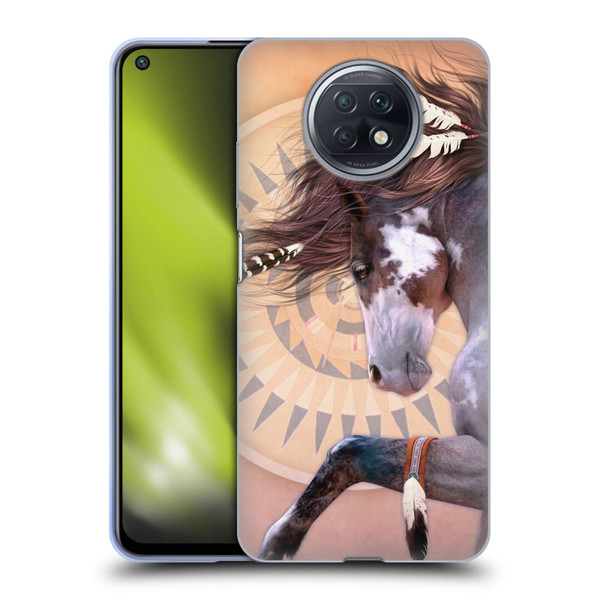 Laurie Prindle Fantasy Horse Native Spirit Soft Gel Case for Xiaomi Redmi Note 9T 5G