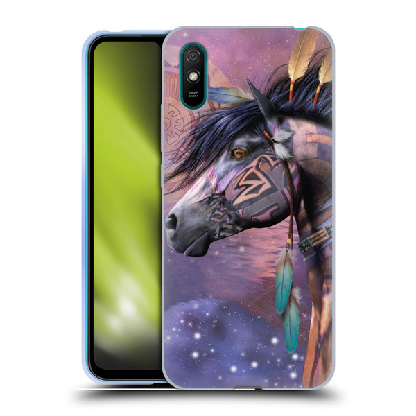 Laurie Prindle Fantasy Horse Native American Shaman Soft Gel Case for Xiaomi Redmi 9A / Redmi 9AT