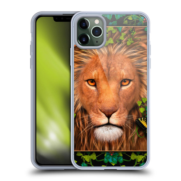 Laurie Prindle Lion Return Of The King Soft Gel Case for Apple iPhone 11 Pro Max