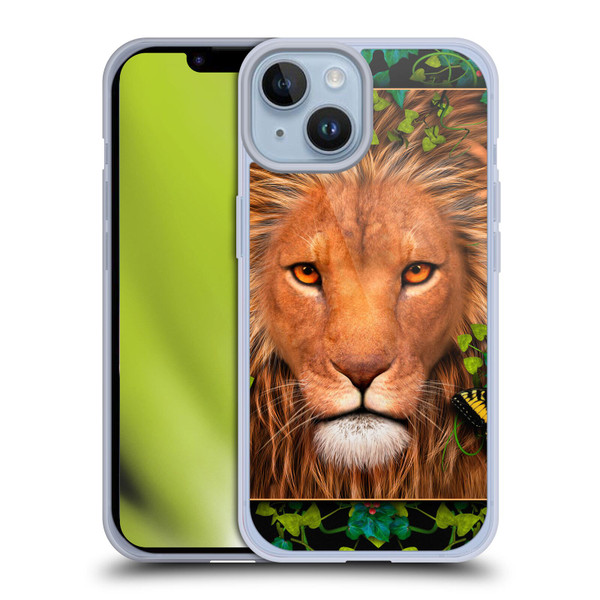 Laurie Prindle Lion Return Of The King Soft Gel Case for Apple iPhone 14