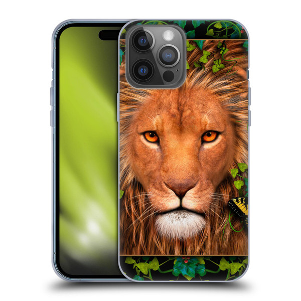Laurie Prindle Lion Return Of The King Soft Gel Case for Apple iPhone 14 Pro Max