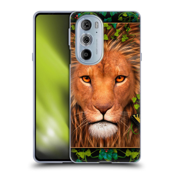 Laurie Prindle Lion Return Of The King Soft Gel Case for Motorola Edge X30