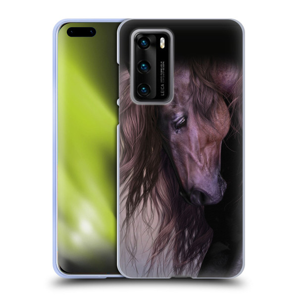 Laurie Prindle Western Stallion Equus Soft Gel Case for Huawei P40 5G