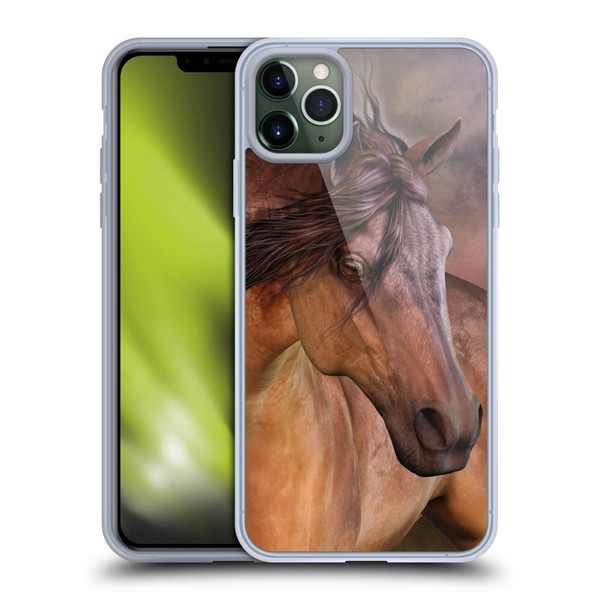 Laurie Prindle Western Stallion Belleze Fiero Soft Gel Case for Apple iPhone 11 Pro Max