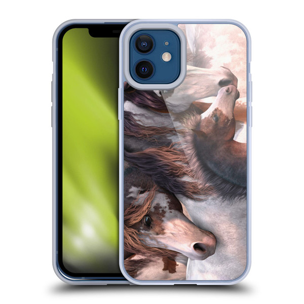 Laurie Prindle Western Stallion Generations Soft Gel Case for Apple iPhone 12 / iPhone 12 Pro