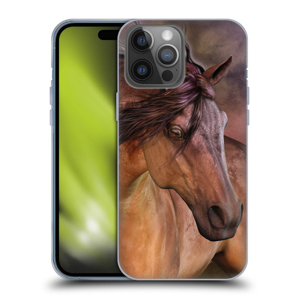 Laurie Prindle Western Stallion Belleze Fiero Soft Gel Case for Apple iPhone 14 Pro Max
