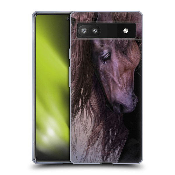 Laurie Prindle Western Stallion Equus Soft Gel Case for Google Pixel 6a