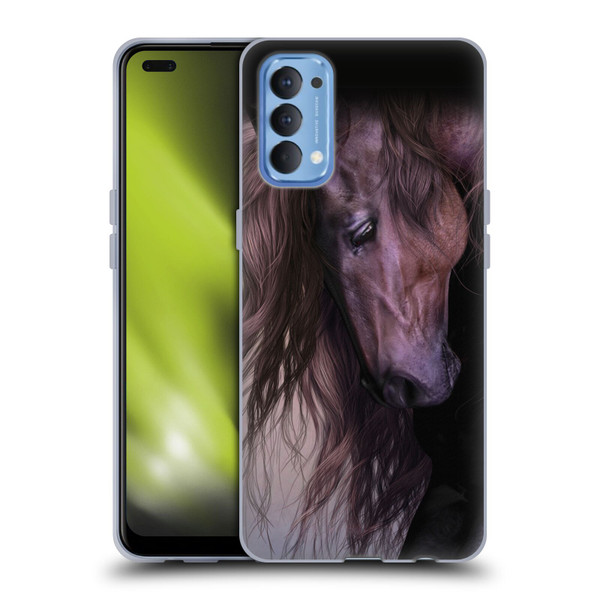 Laurie Prindle Western Stallion Equus Soft Gel Case for OPPO Reno 4 5G
