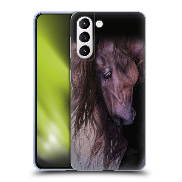 Laurie Prindle Western Stallion Equus Soft Gel Case for Samsung Galaxy S21+ 5G