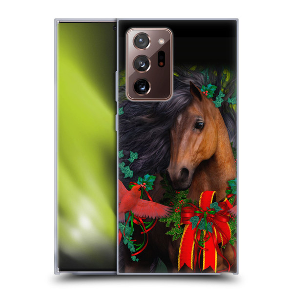 Laurie Prindle Western Stallion A Morgan Christmas Soft Gel Case for Samsung Galaxy Note20 Ultra / 5G