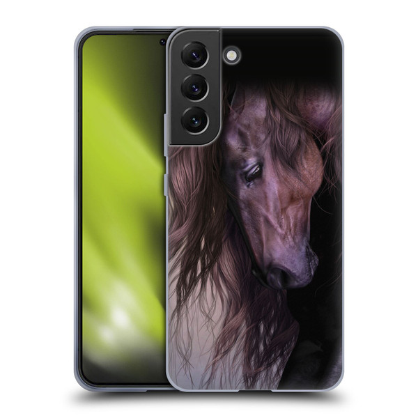 Laurie Prindle Western Stallion Equus Soft Gel Case for Samsung Galaxy S22+ 5G