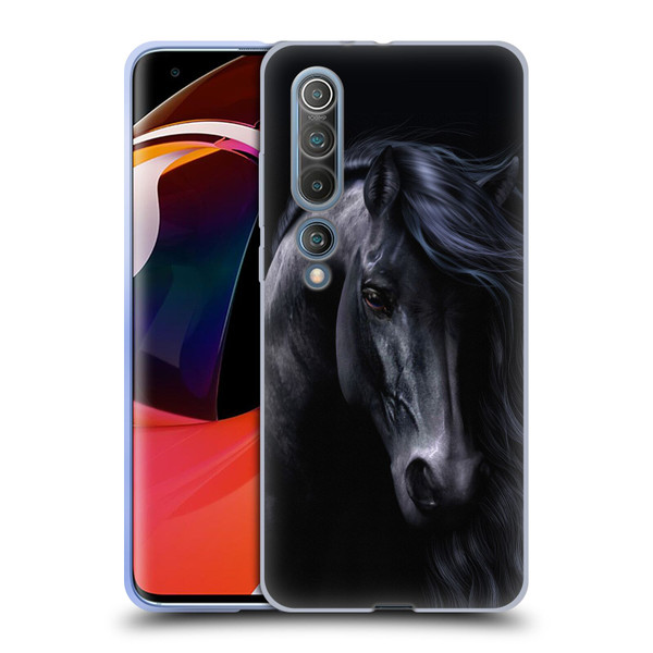 Laurie Prindle Western Stallion The Black Soft Gel Case for Xiaomi Mi 10 5G / Mi 10 Pro 5G