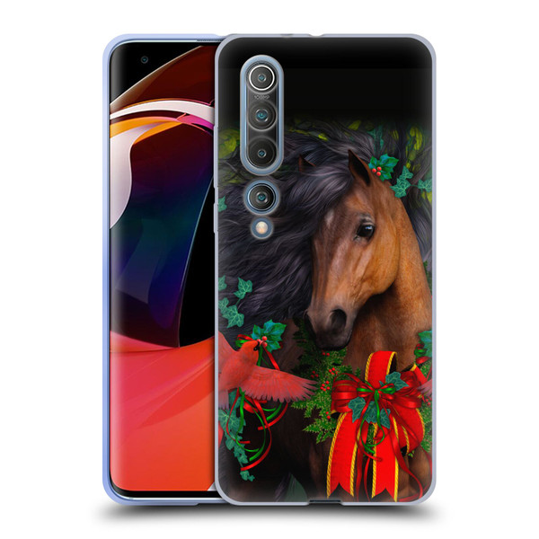 Laurie Prindle Western Stallion A Morgan Christmas Soft Gel Case for Xiaomi Mi 10 5G / Mi 10 Pro 5G