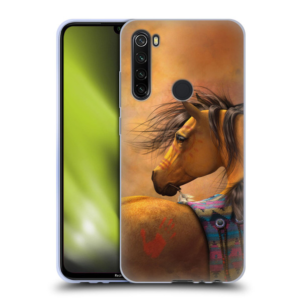 Laurie Prindle Western Stallion Kiowa Gold Soft Gel Case for Xiaomi Redmi Note 8T