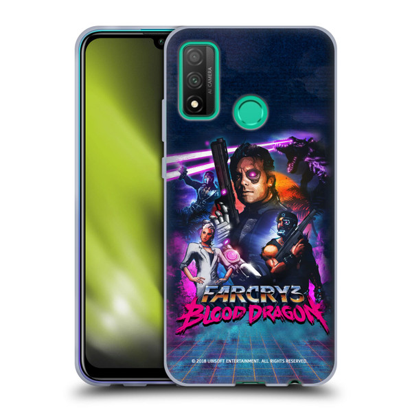 Far Cry 3 Blood Dragon Key Art Cover Soft Gel Case for Huawei P Smart (2020)